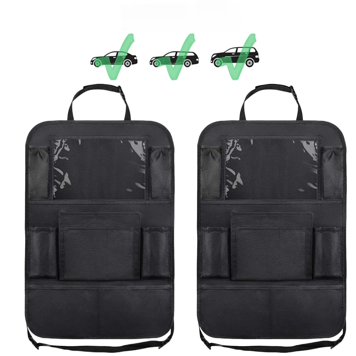 Organizador de Asiento de Coche para Niños – Protector con Bolsillos