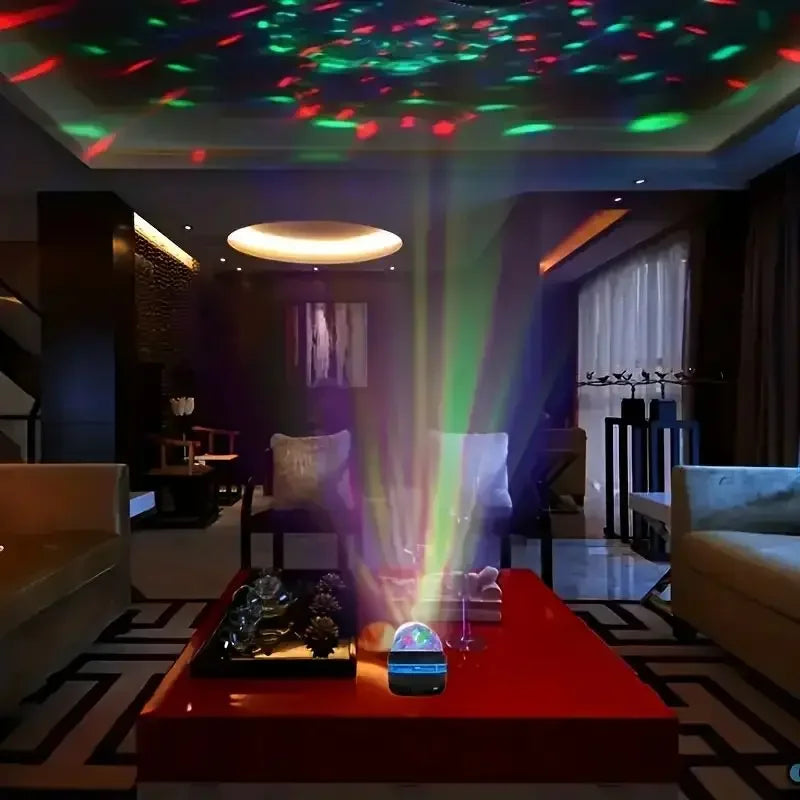 Lámpara Proyector Galaxia 🌌 | Luz Nocturna Relajante para Dormir Mejor