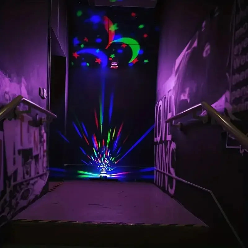 Lámpara Proyector Galaxia 🌌 | Luz Nocturna Relajante para Dormir Mejor