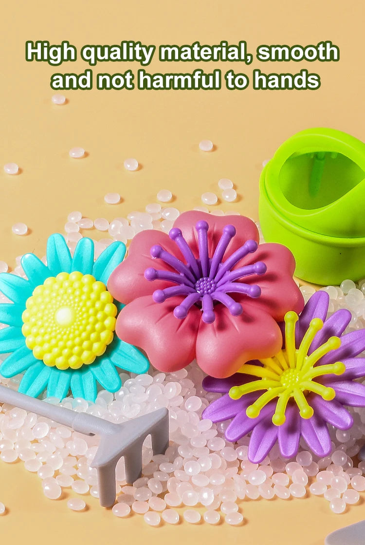 Jardín de Flores Montessori – Juguete Educativo Creativo para Niños