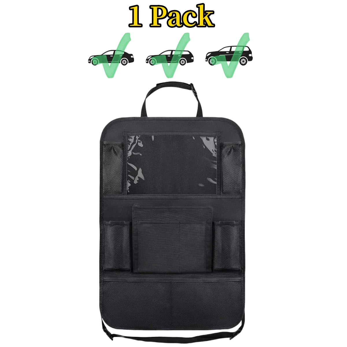 Organizador de Asiento de Coche para Niños – Protector con Bolsillos